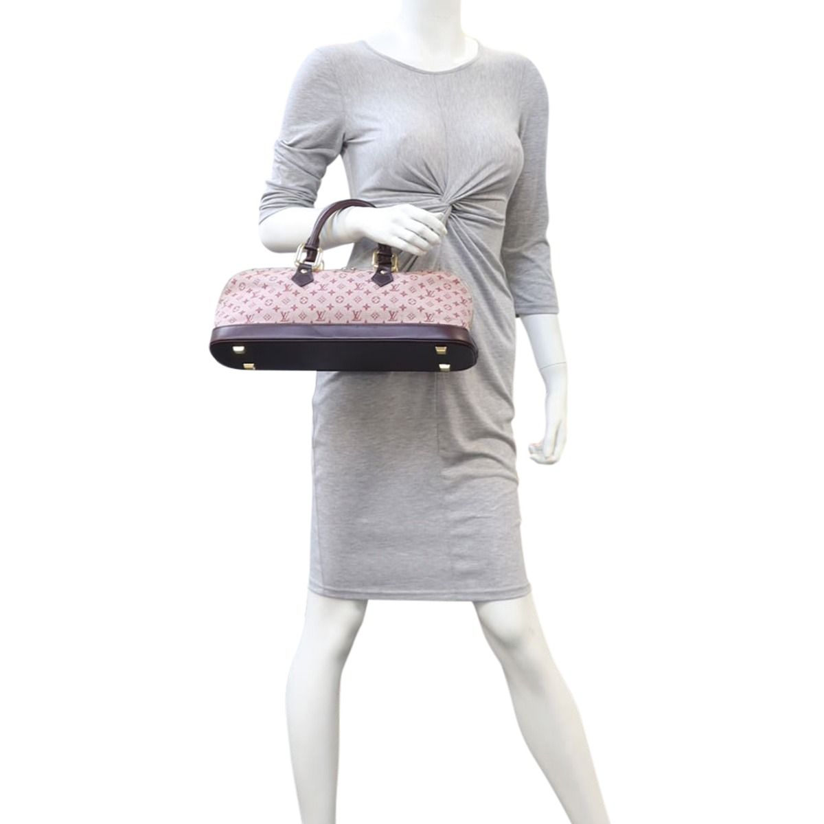 Louis Vuitton Encre Monogram Mini Lin Horizontal Alma Bag Louis Vuitton |  The Luxury Closet