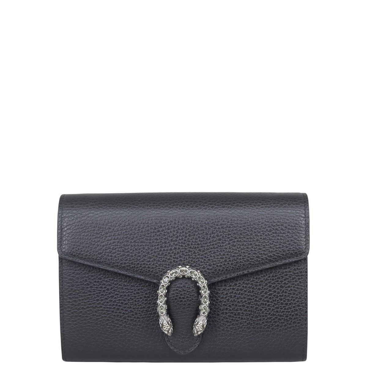 Gucci Dionysus Mini Leather Chain Wallet