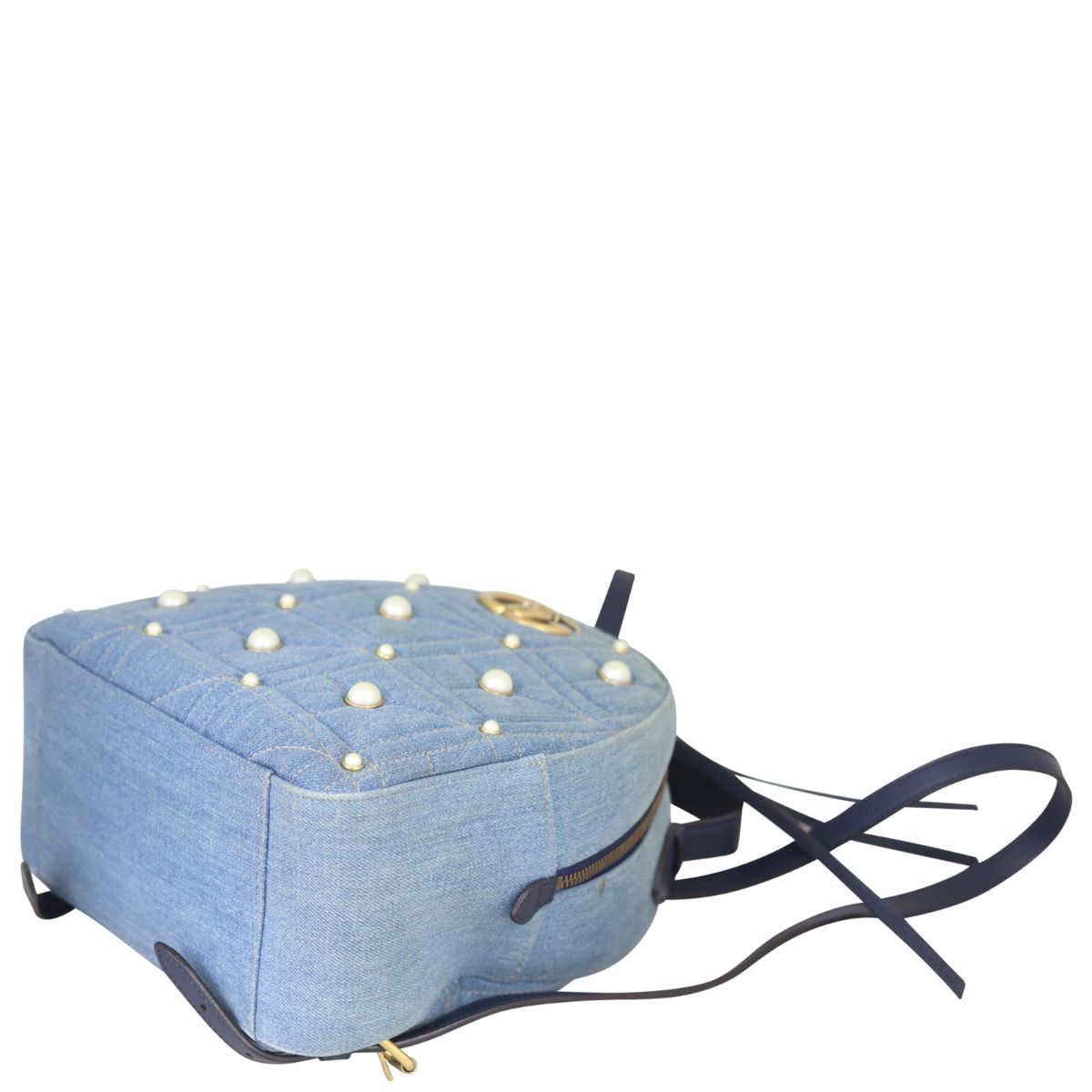 Gucci denim backpack discount