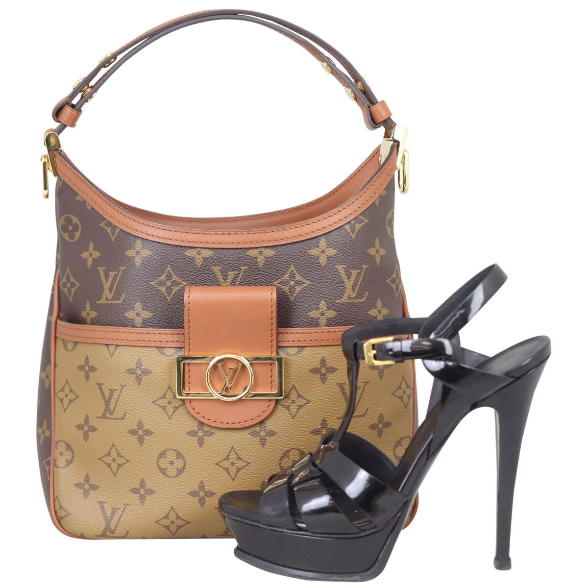 Louis Vuitton Dauphine Hobo PM Reverse Monogram