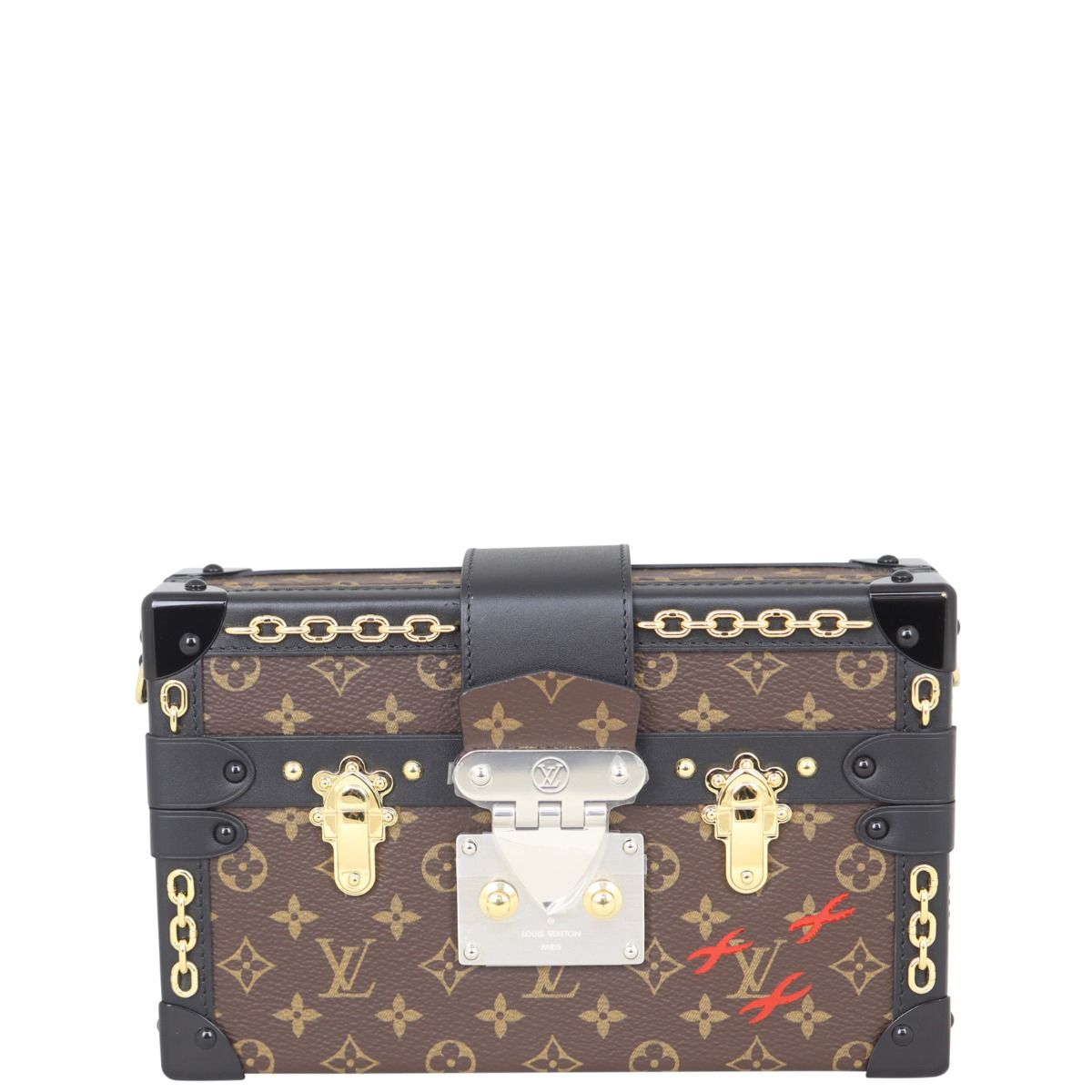 Louis Vuitton Petite Malle Monogram Chains