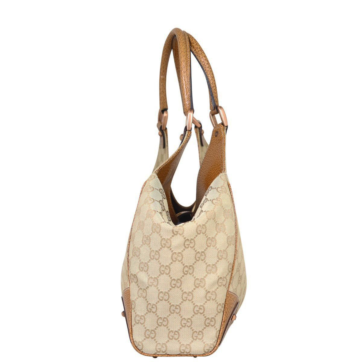 Gucci GG Canvas Jackie Nailhead Tote