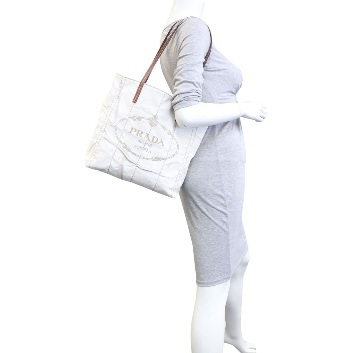 Prada linen bag top