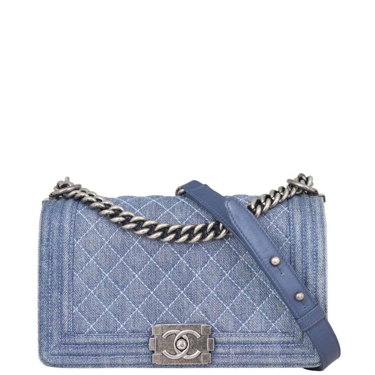 Chanel boy denim hot sale