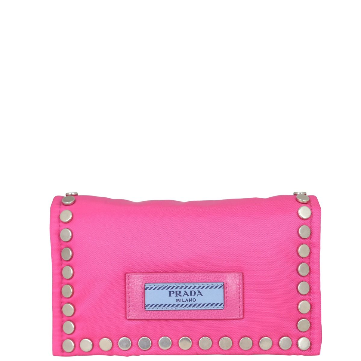 Prada etiquette bag nylon hotsell