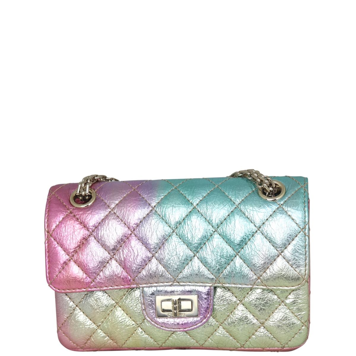 Rainbow chanel bag sale