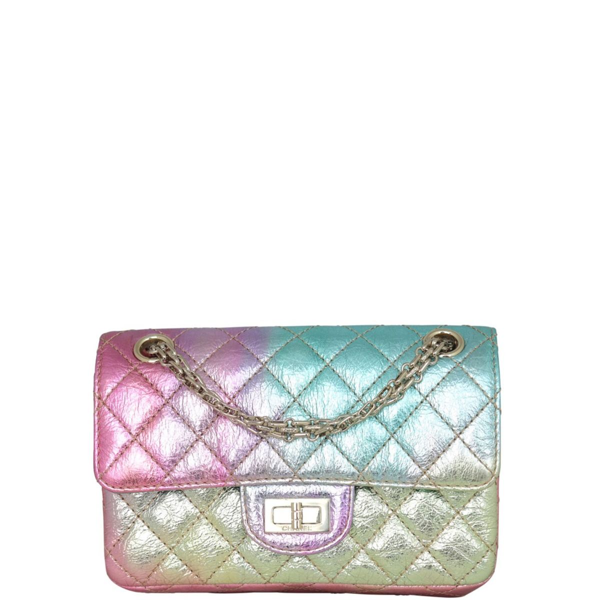 Chanel Rainbow Metallic Reissue Mini Flap Bag