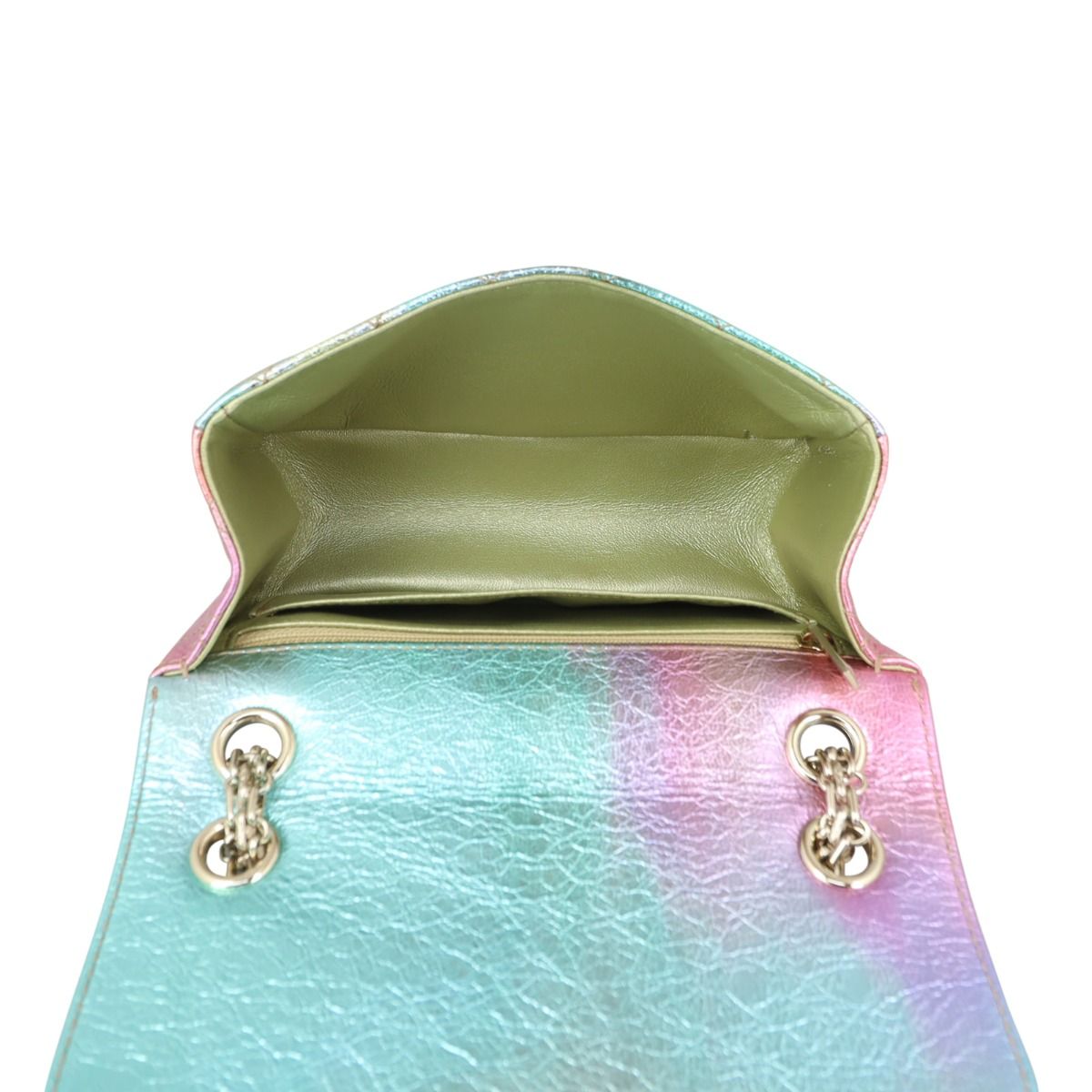 Chanel Rainbow Metallic Reissue Mini Flap Bag