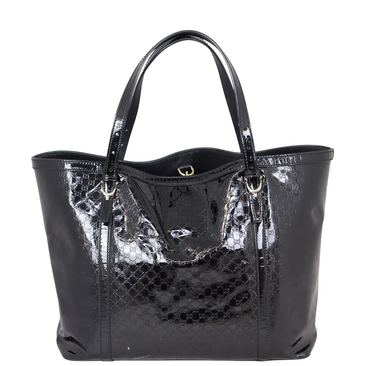 Gucci Microguccissima Patent Nice Tote