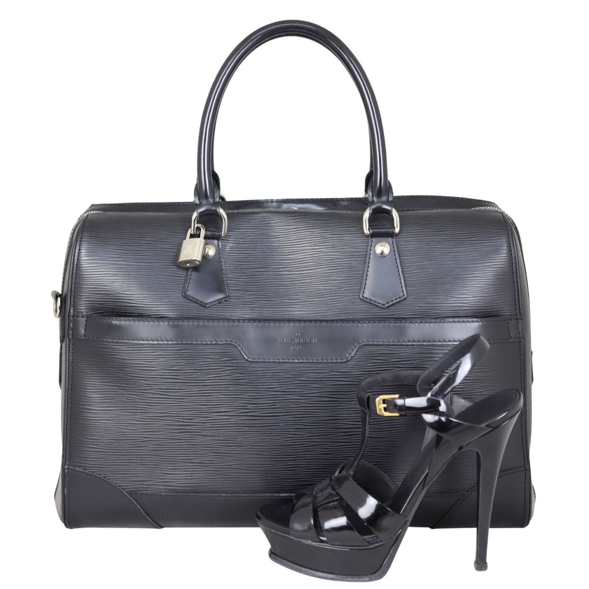 Louis Vuitton Sac de Ville Bourget Satchel Epi