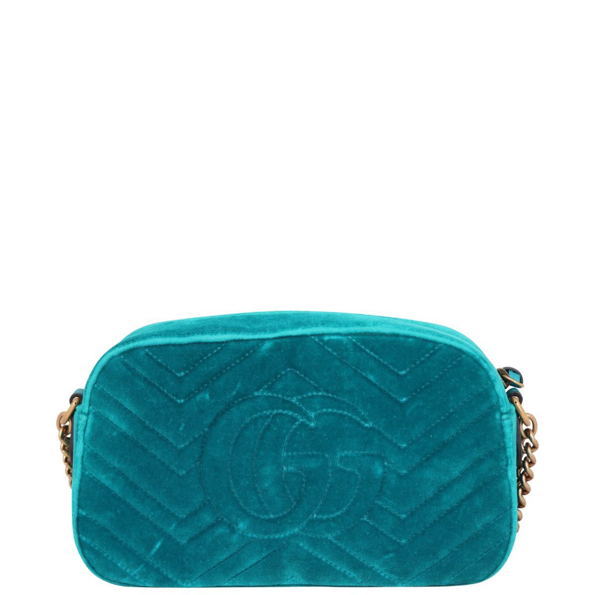 Gucci GG Marmont Velvet Small Camera Bag