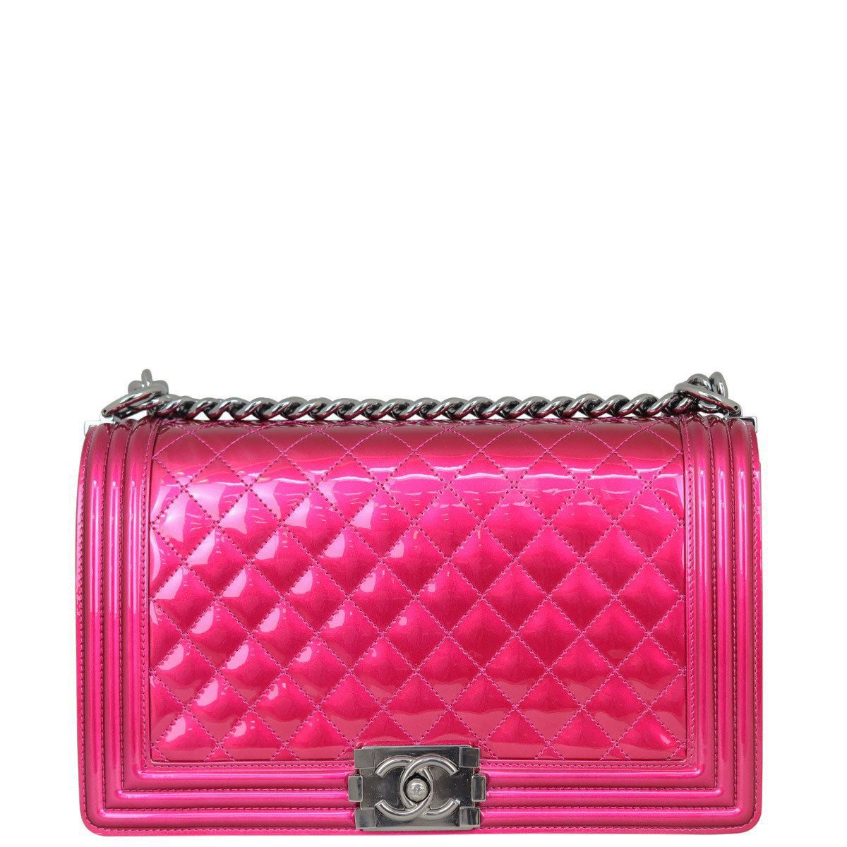 Chanel Boy New Medium Hot Pink