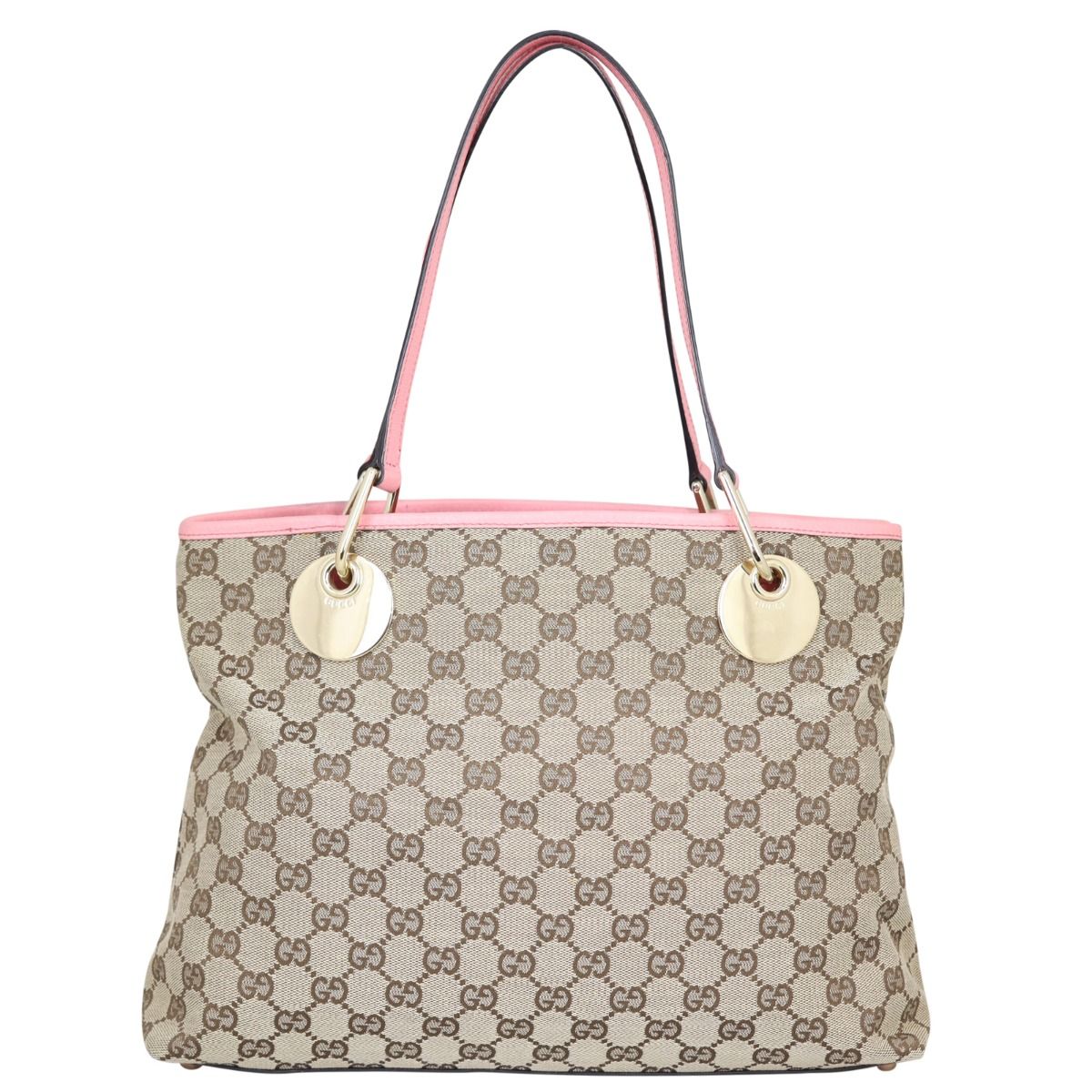 Gucci GG Canvas Charms Eclipse Tote