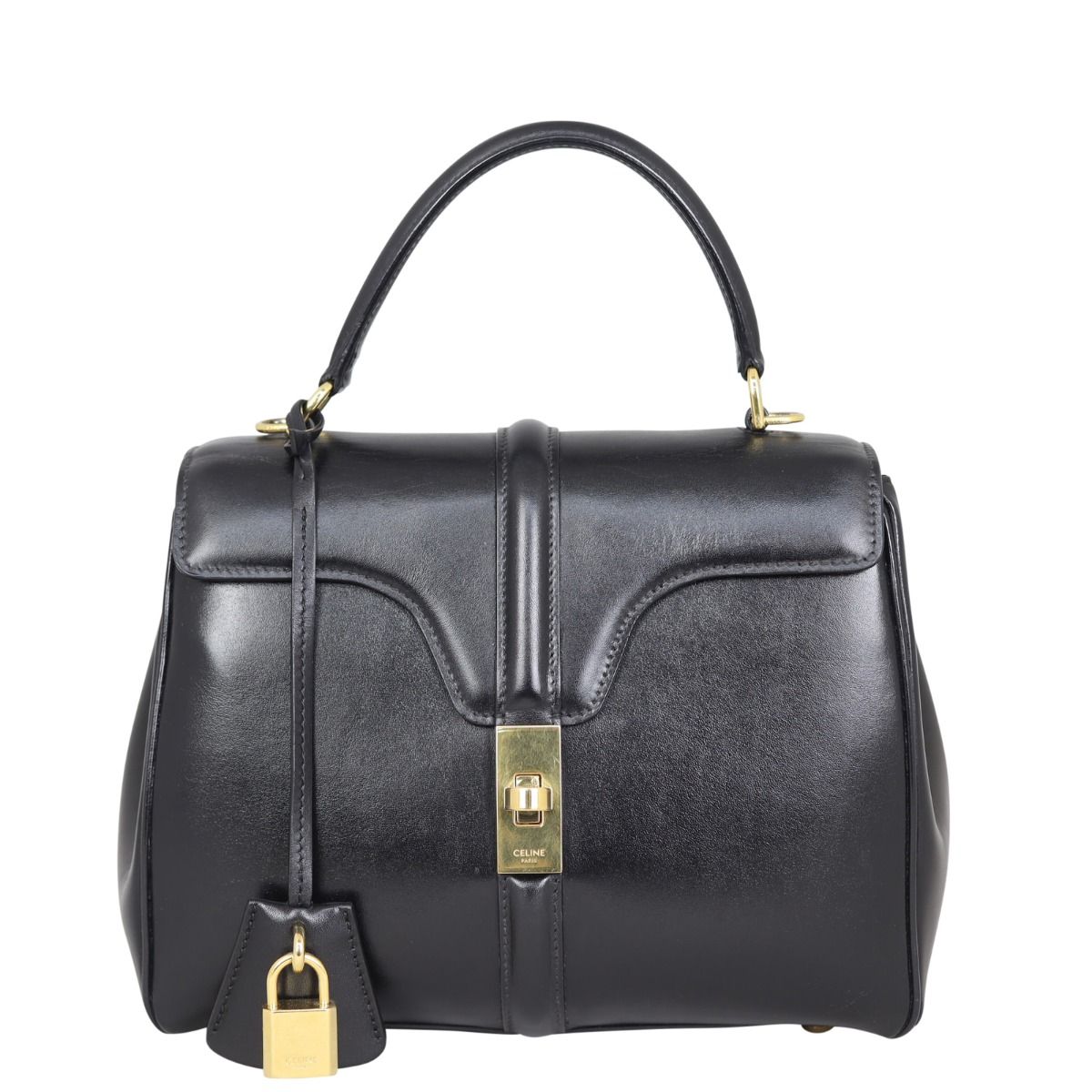 ハンドバッグ CELINE  16 small leather handbag Celine 16 Small