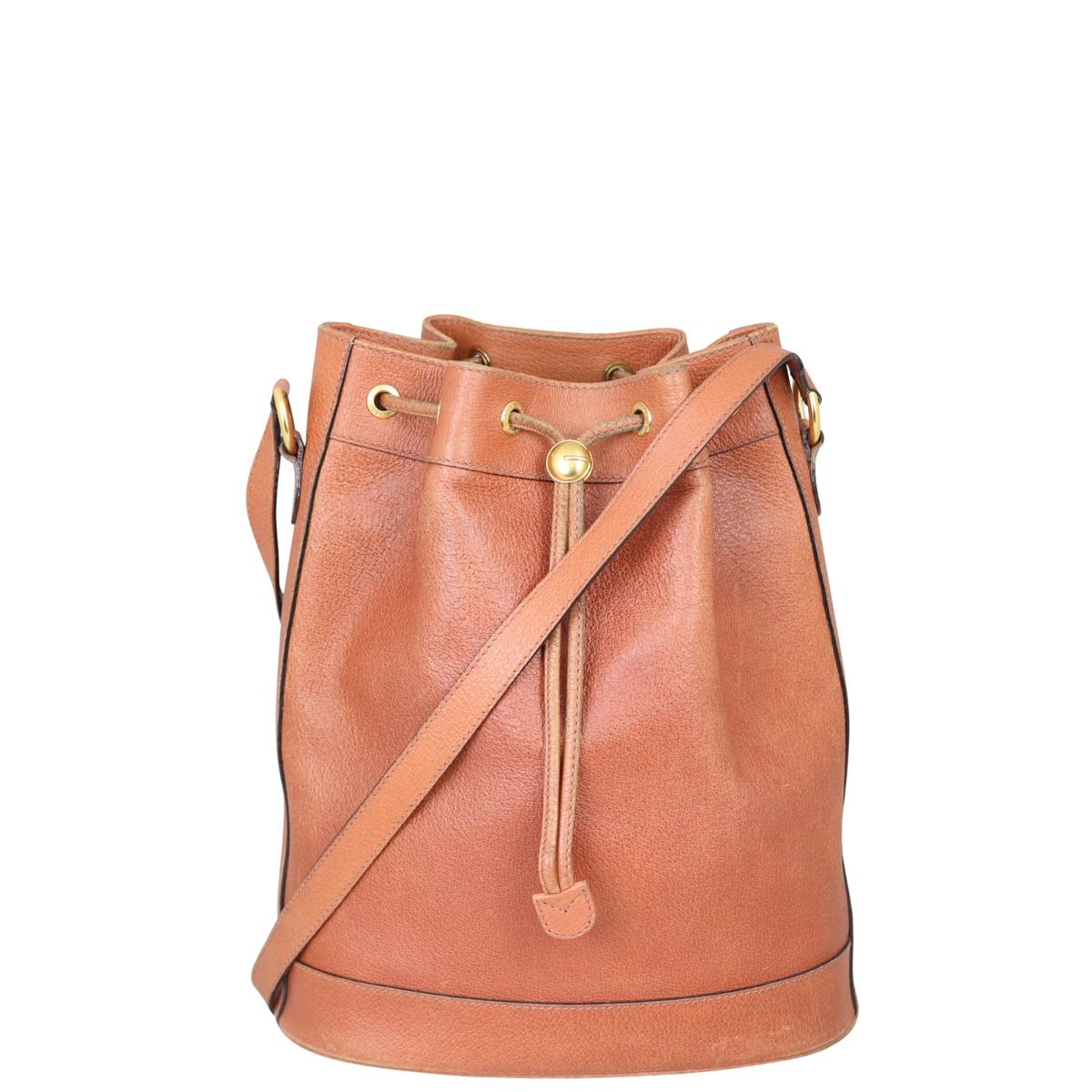 Gucci Vintage Drawstring Bucket Bag