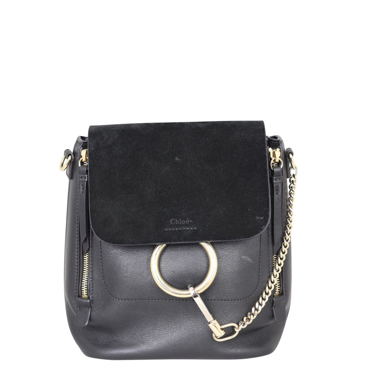 Chloe faye black backpack hot sale