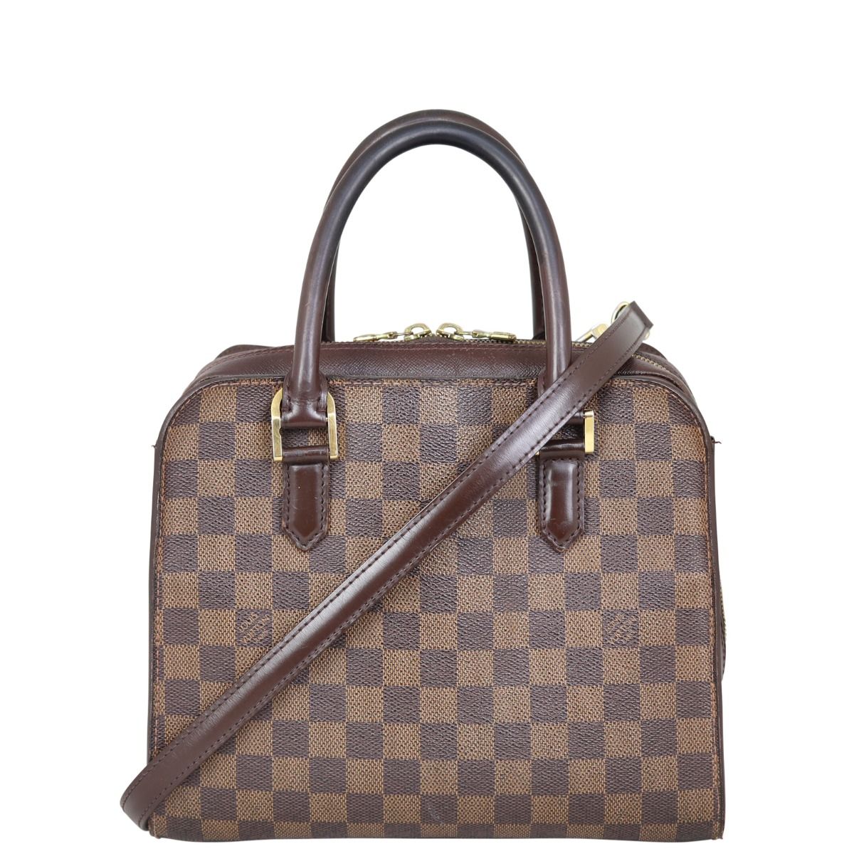 Louis Vuitton Triana Damier Ebene with Shoulder Strap
