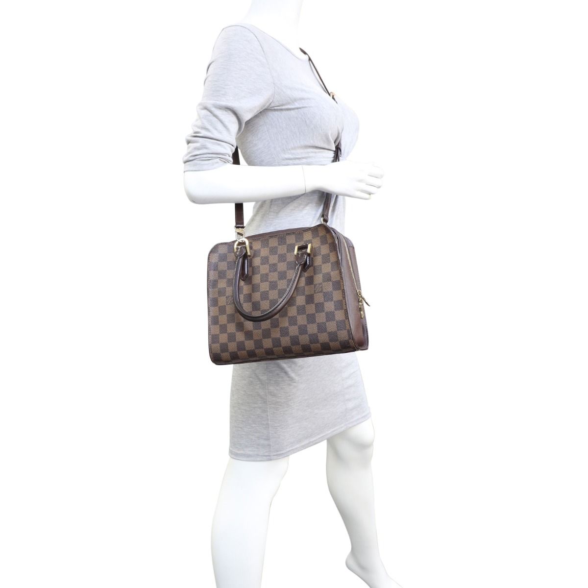 Louis Vuitton Triana Damier Ebene with Shoulder Strap