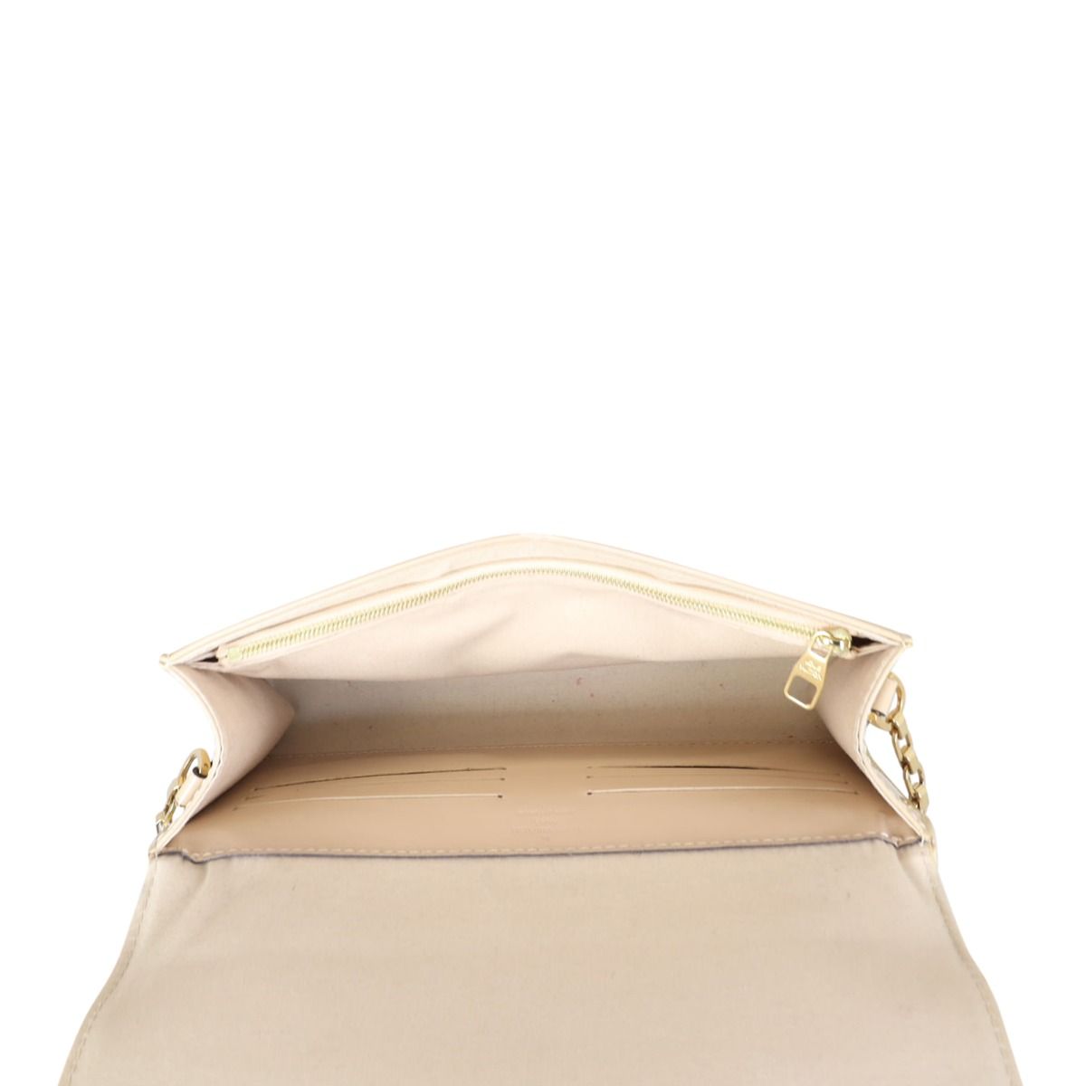 Louis Vuitton Ana Chain Clutch Monogram Vernis