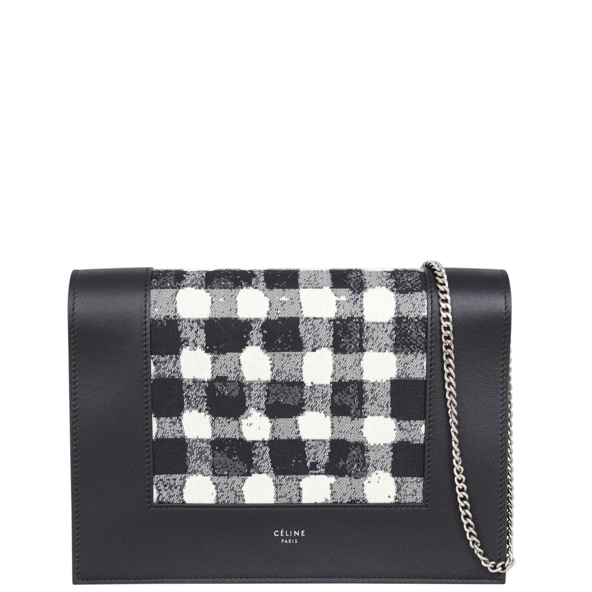 Celine Frame Evening Clutch on Chain