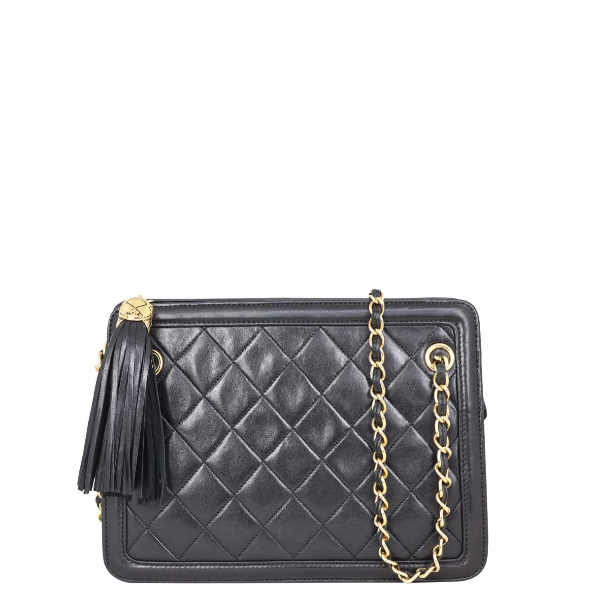 Chanel Vintage Square Tassel Bag