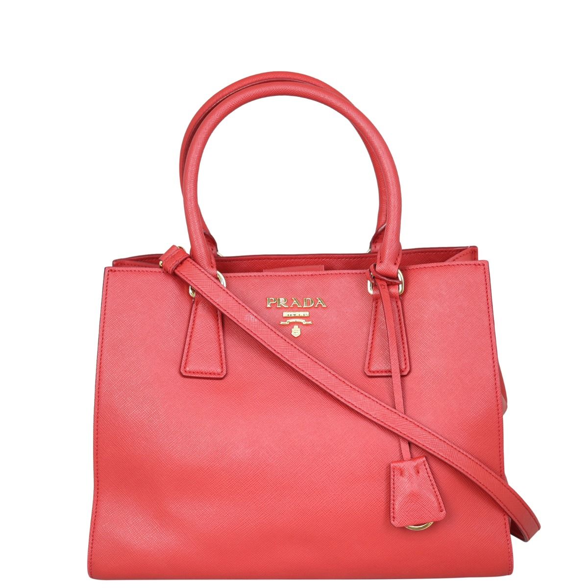 Prada Saffiano Two Way Tote