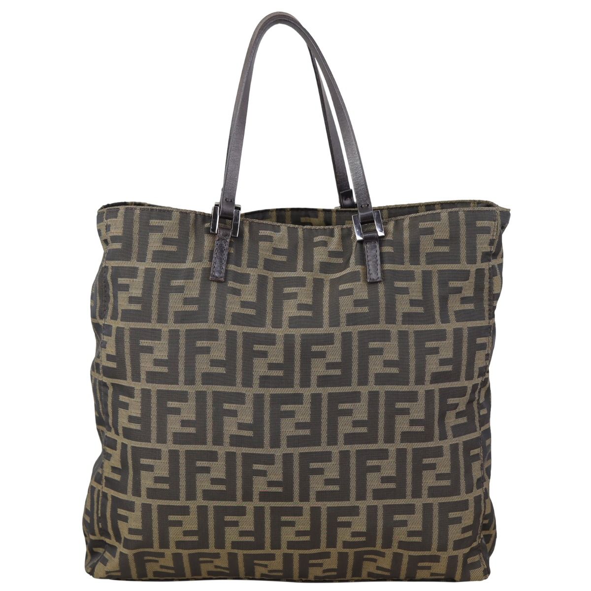 Fendi zucca canvas bag top