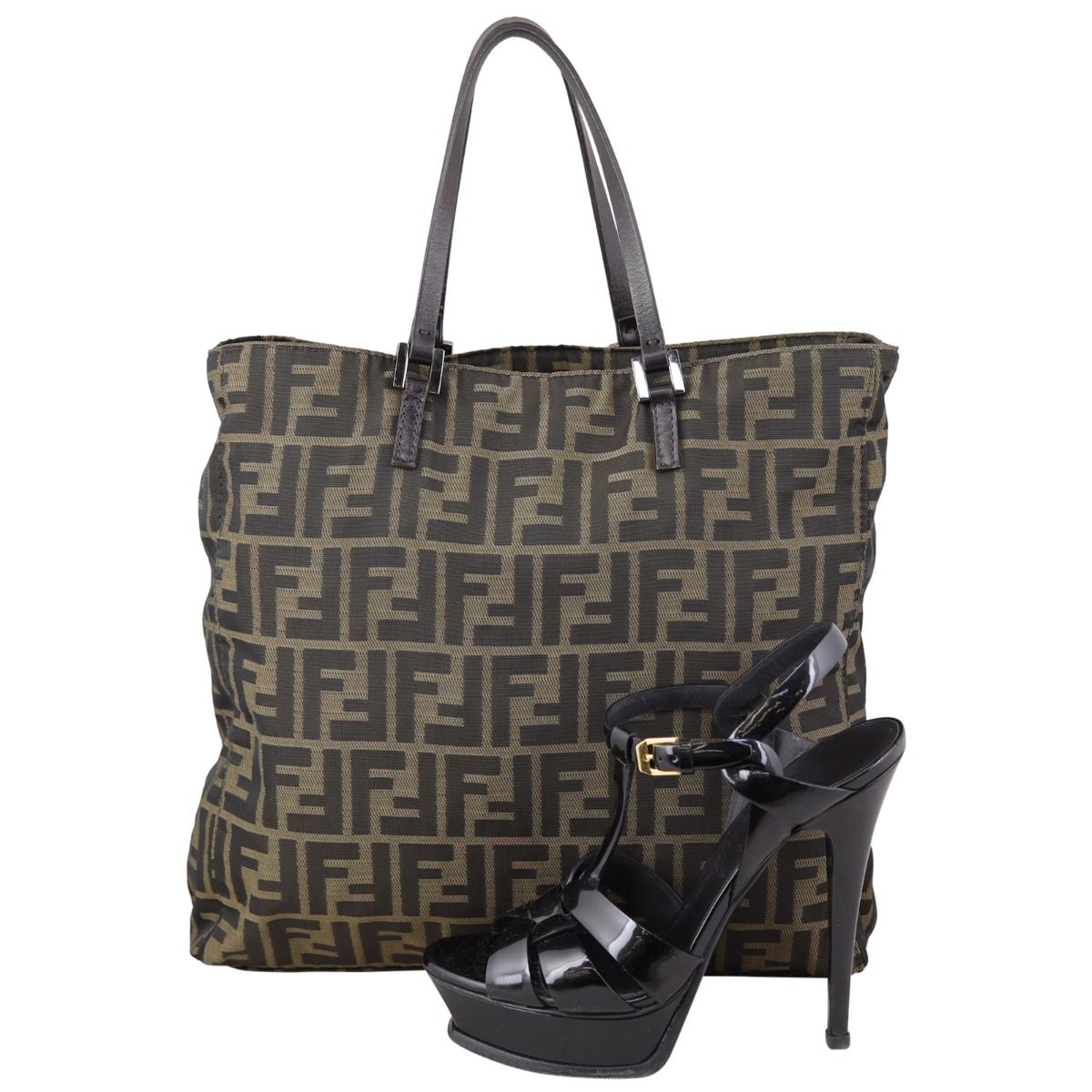 Fendi Zucca Canvas Tote
