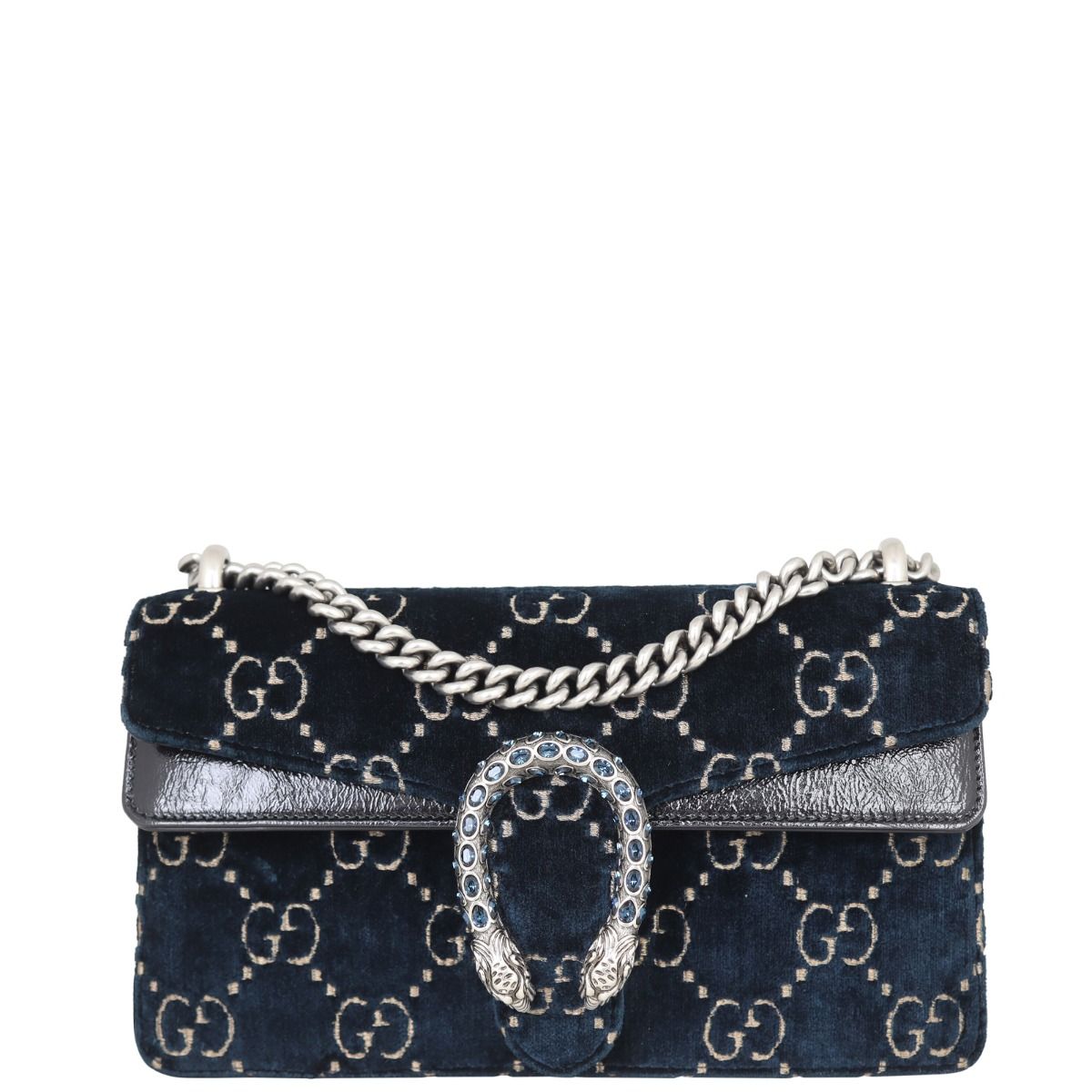 Gucci Dionysus GG Velvet Small Shoulder Bag