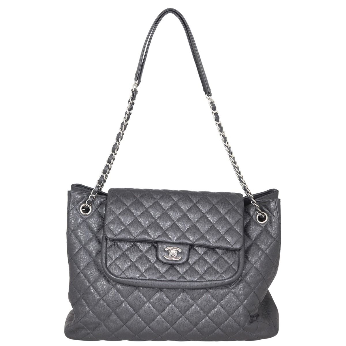 Chanel Paris Edinburgh Quilted Flap Large Tote