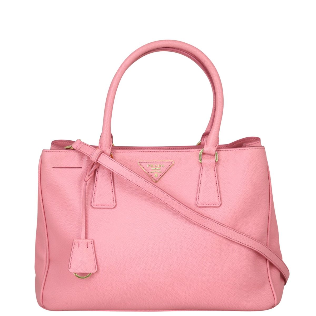 Prada saffiano bag pink sale