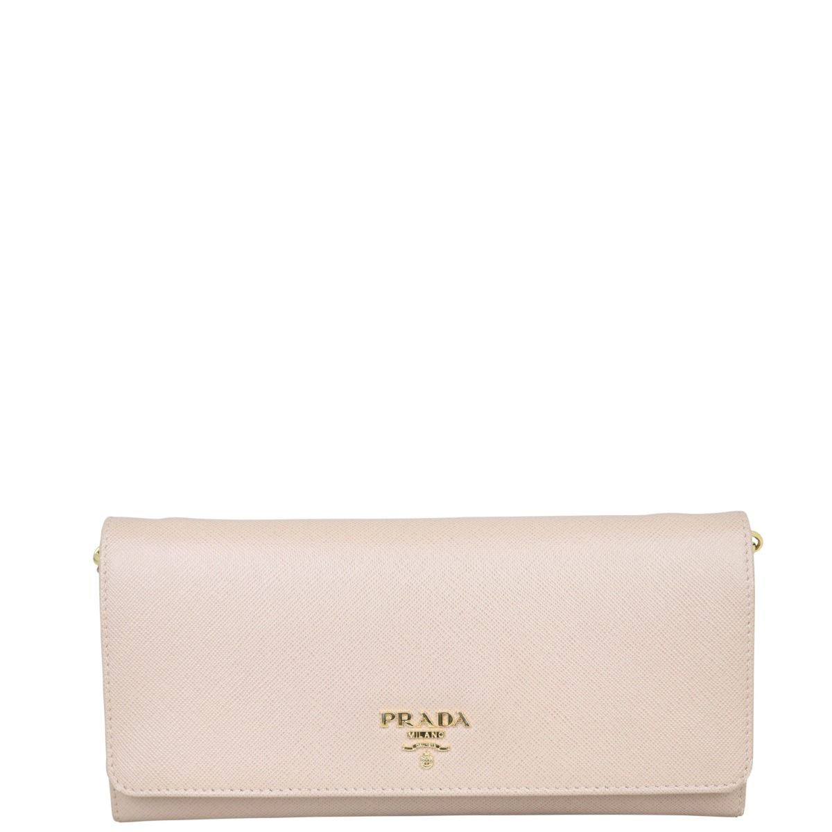 White prada wallet deals