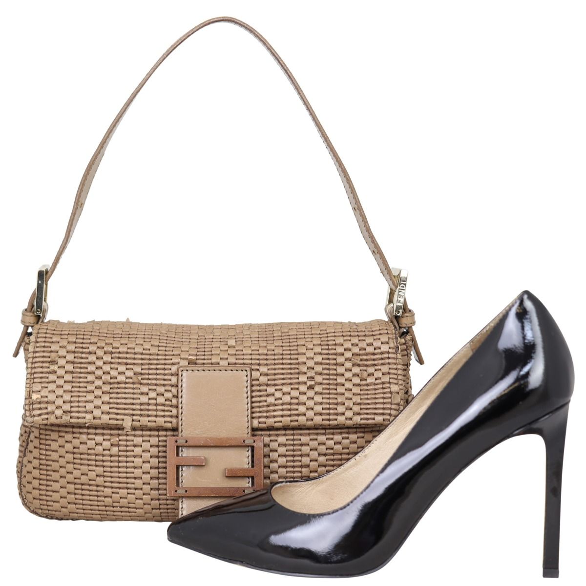 Fendi woven bag on sale