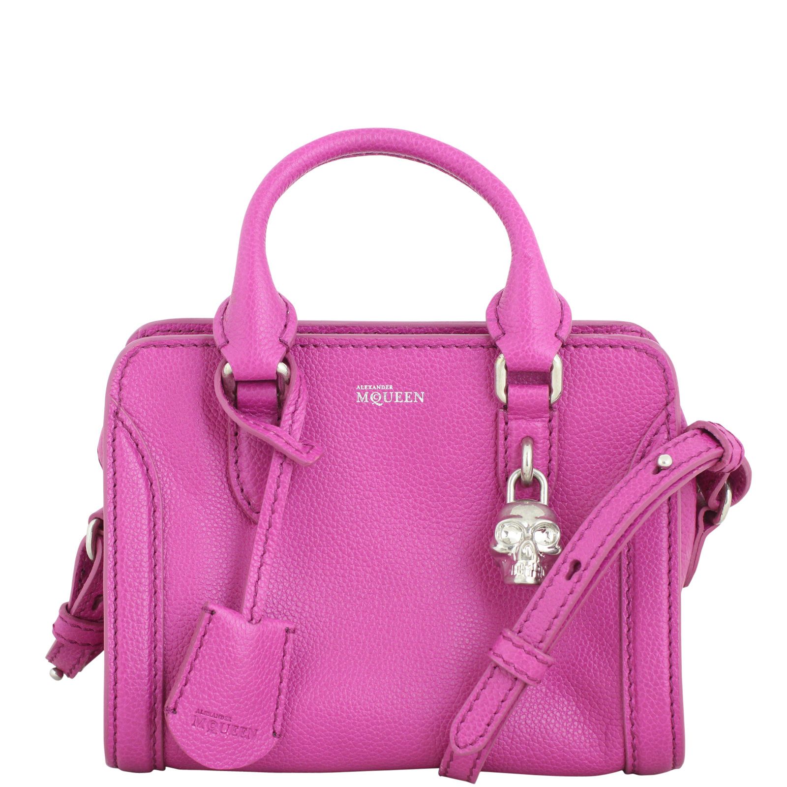 Alexander mcqueen padlock tote hot sale
