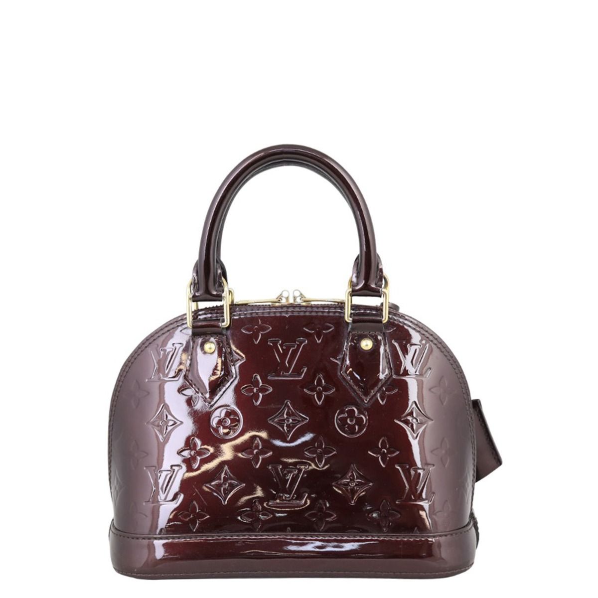 Roseberys London  A Louis Vuitton Alma Monogram Vernis handbag, the bag