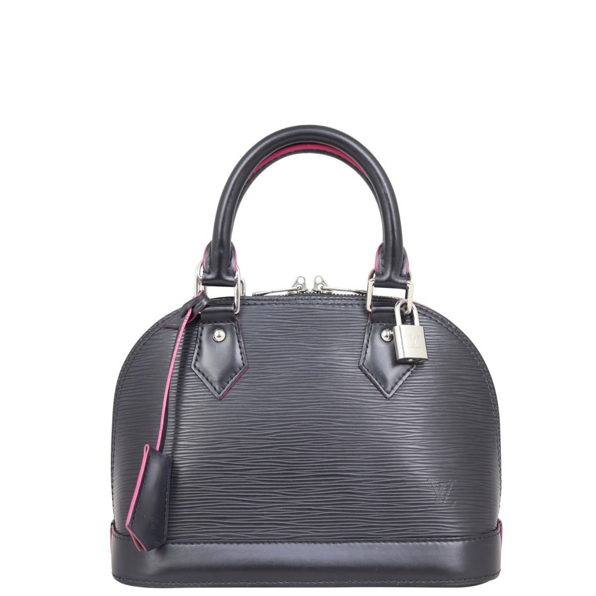 Louis Vuitton Alma BB Epi Silver Tone Hardware