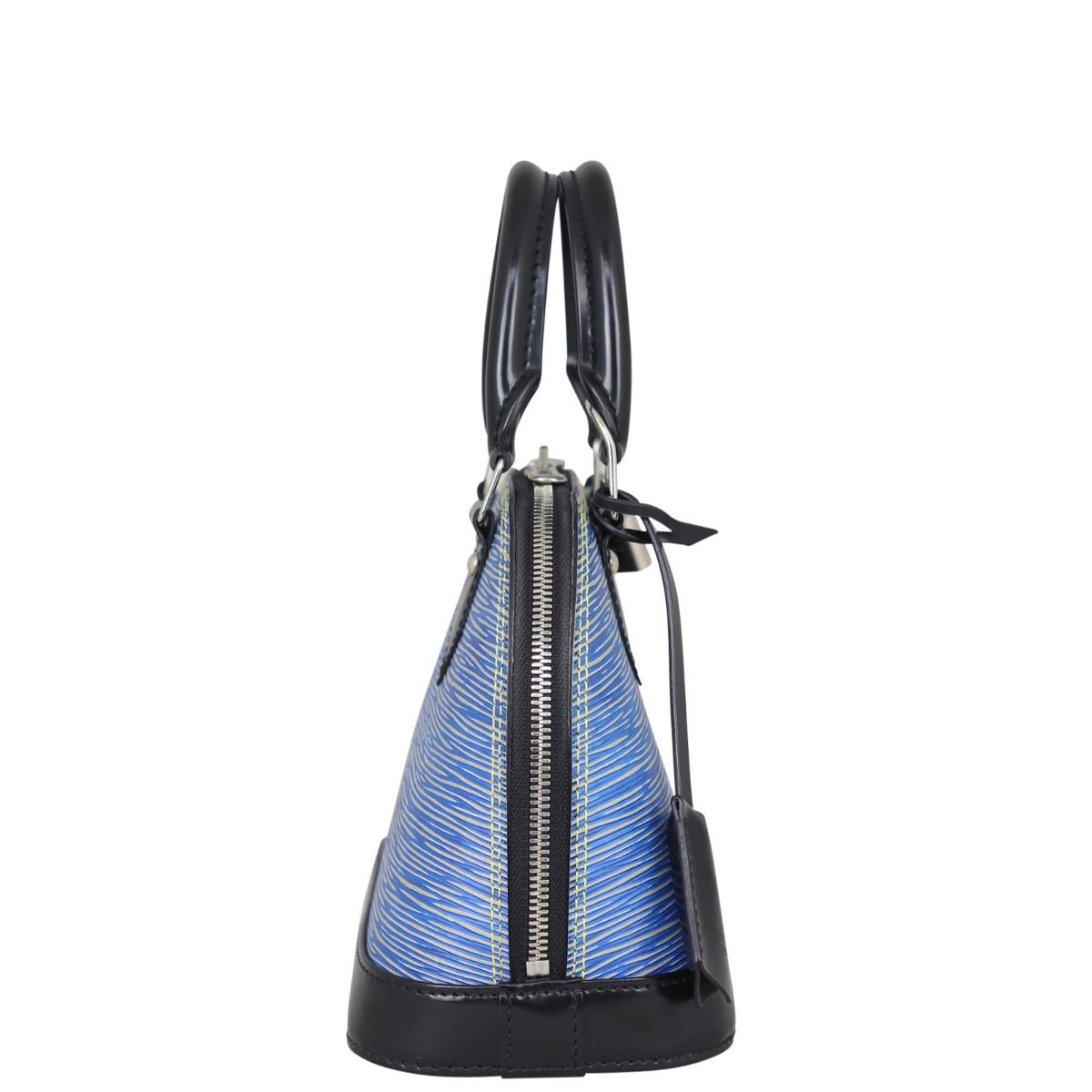 Louis Vuitton Alma BB Epi Leather Denim Blue Bag ref.952653 - Joli Closet