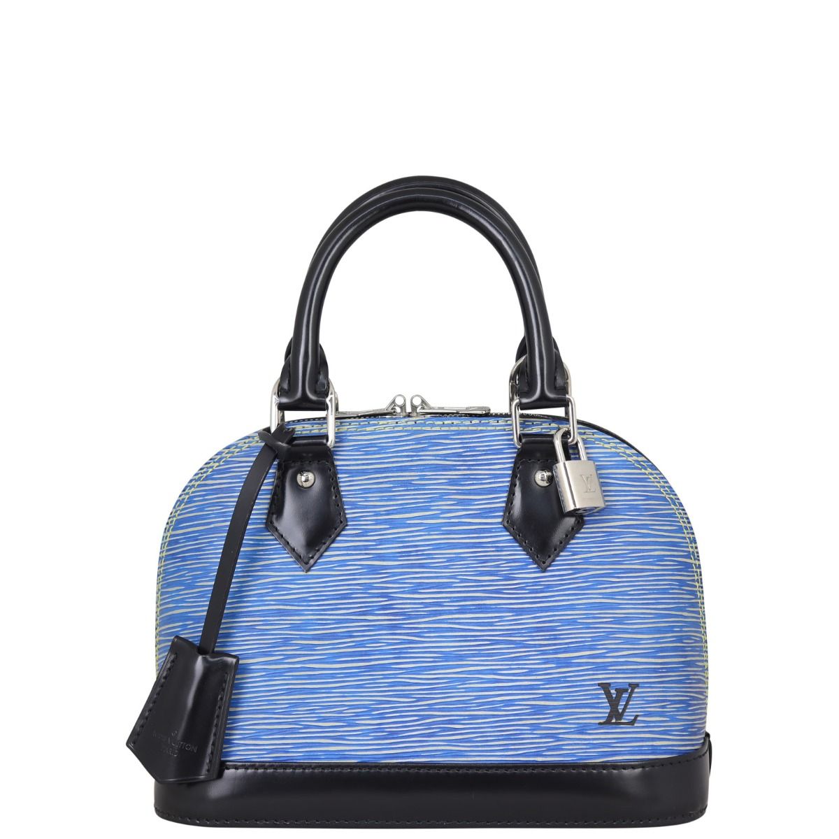 Louis Vuitton Alma BB Epi Denim Blue - LVLENKA Luxury Consignment