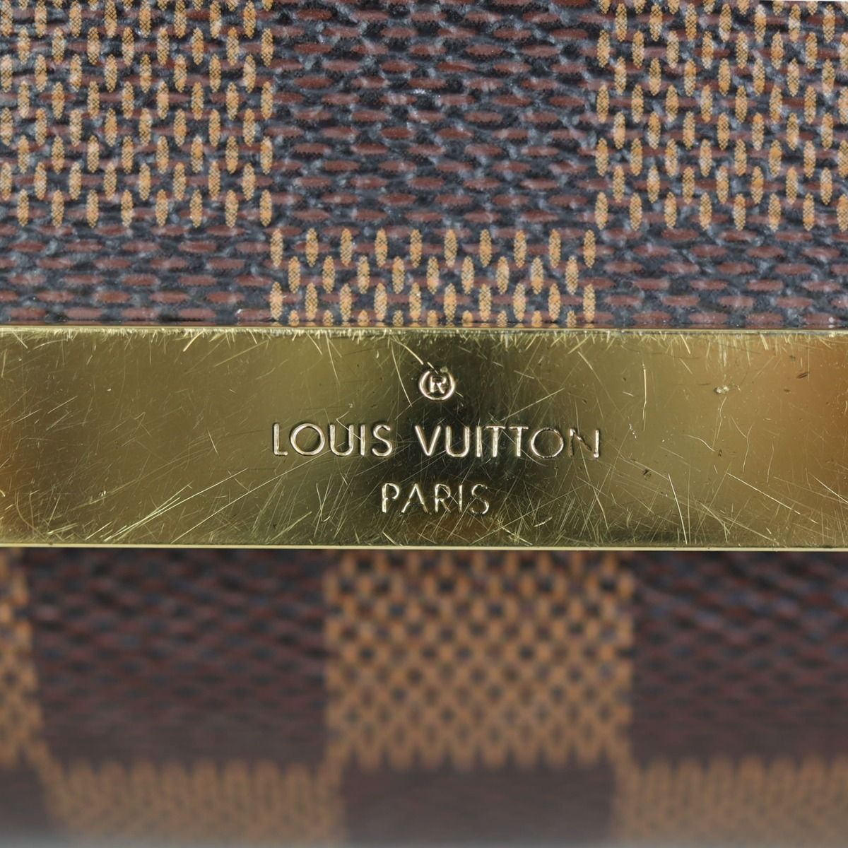 Louis Vuitton Favorite MM Damier Ebene Canvas Handbag at 1stDibs