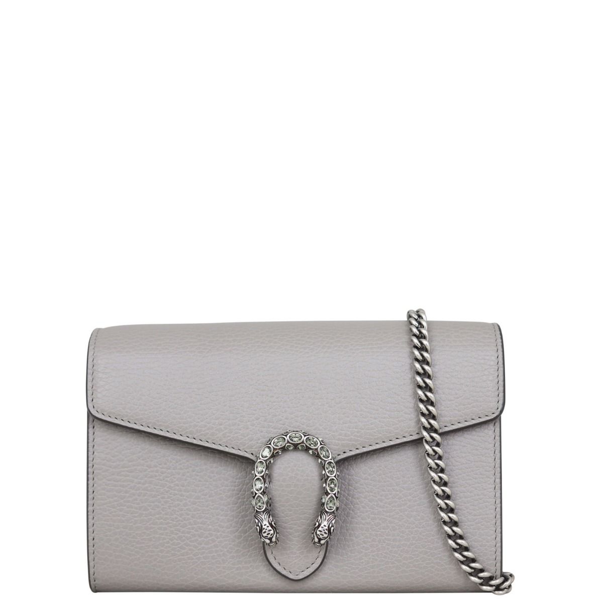 Gucci dionysus mini leather chain wallet deals