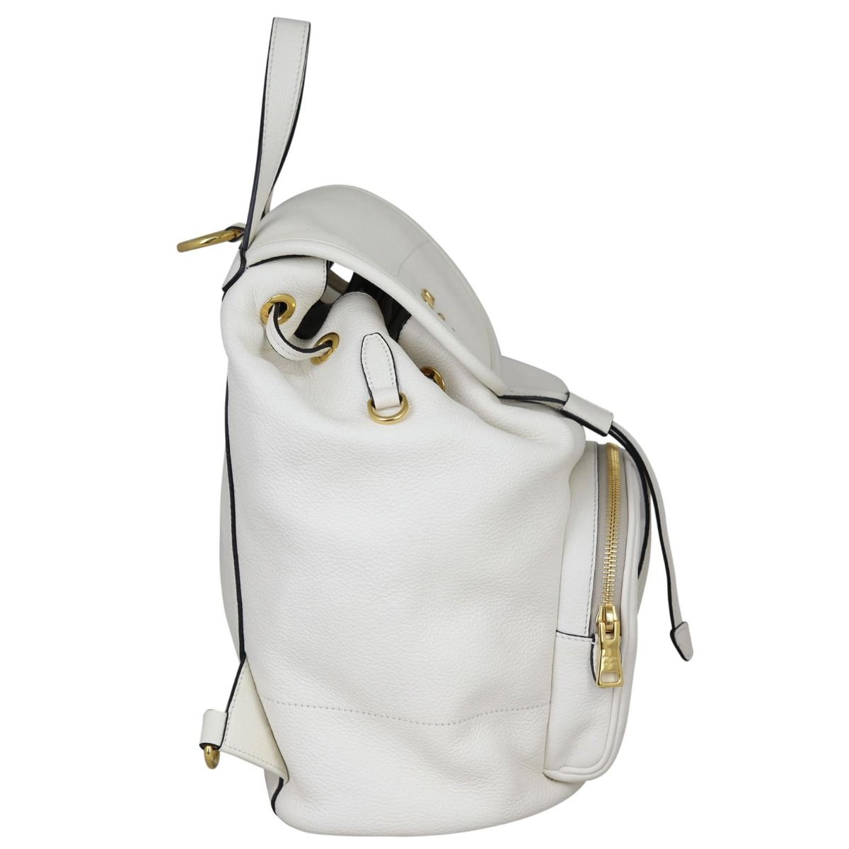 Prada Vitello Daino Convertible Strap Backpack