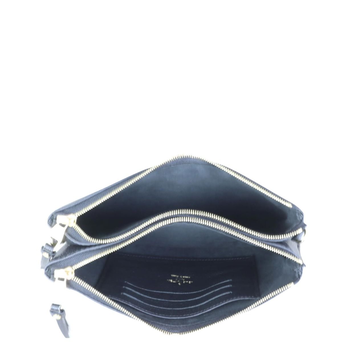 Louis Vuitton Monogram Empreinte Double Zip Pochette Handbag