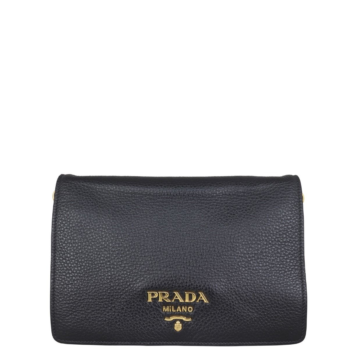 Prada Vitello Daino Crossbody Flap Bag