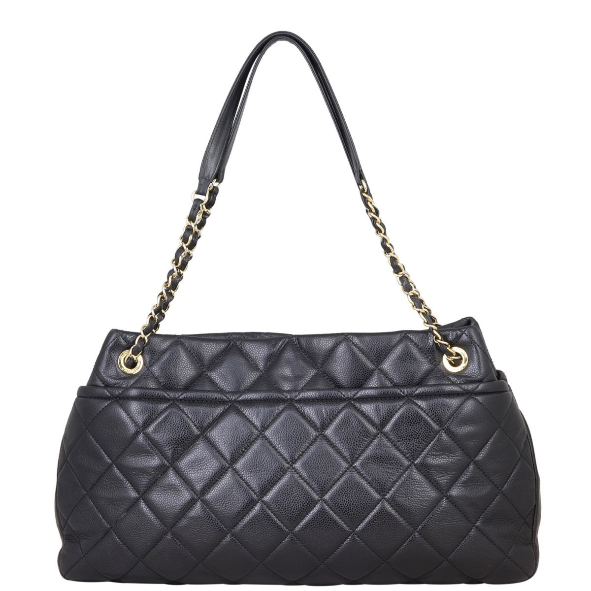Chanel CC Timeless Shopping Tote Black