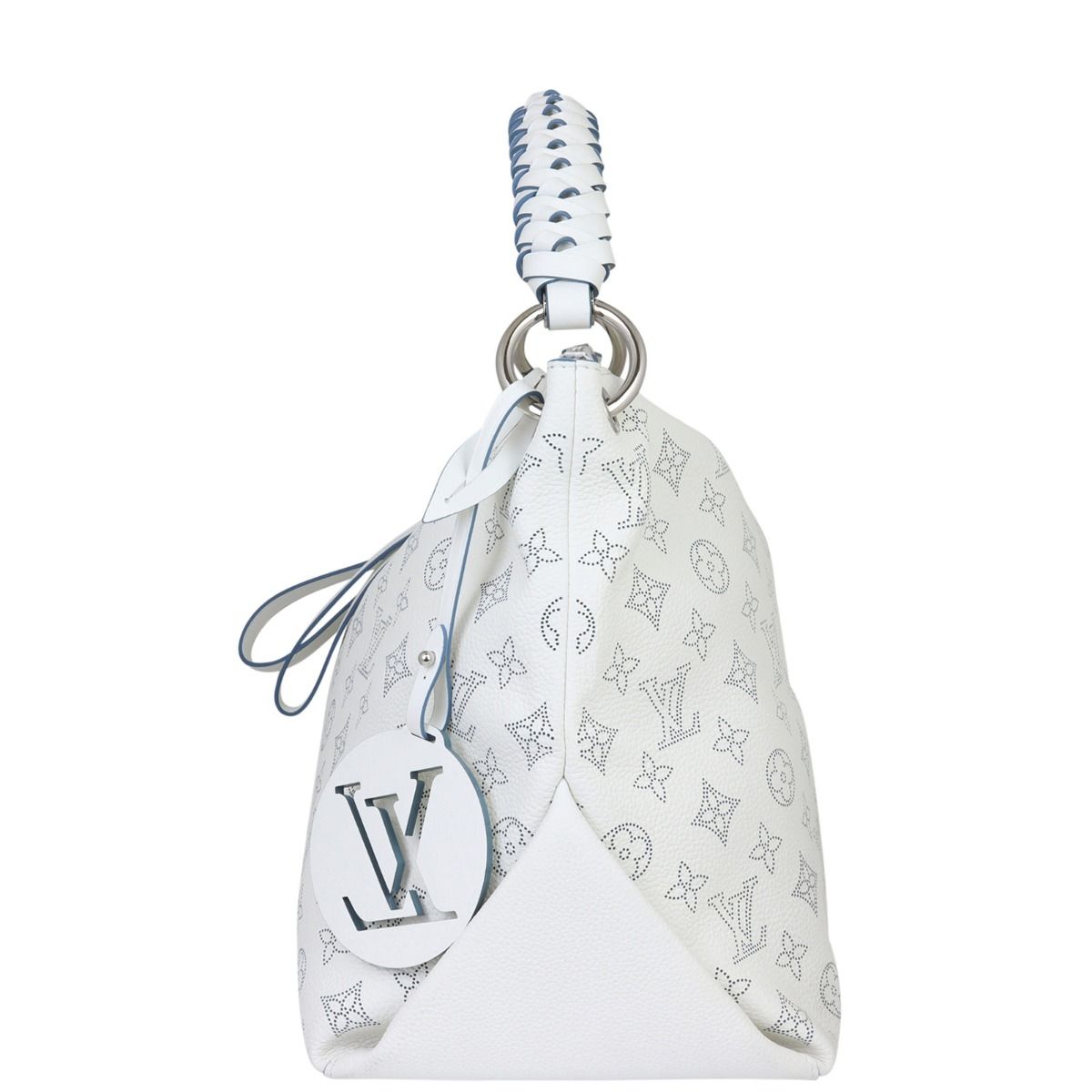 Louis Vuitton Snow Mahina Beaubourg Hobo MM Silver Tone Hardware Available  For Immediate Sale At Sotheby's