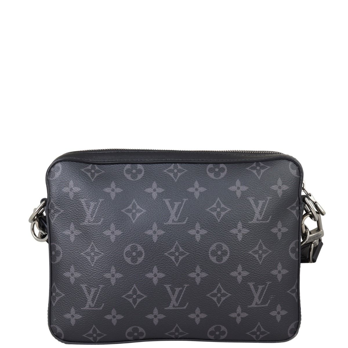 Louis vuitton trio messenger monogram eclipse reverse gray 2025