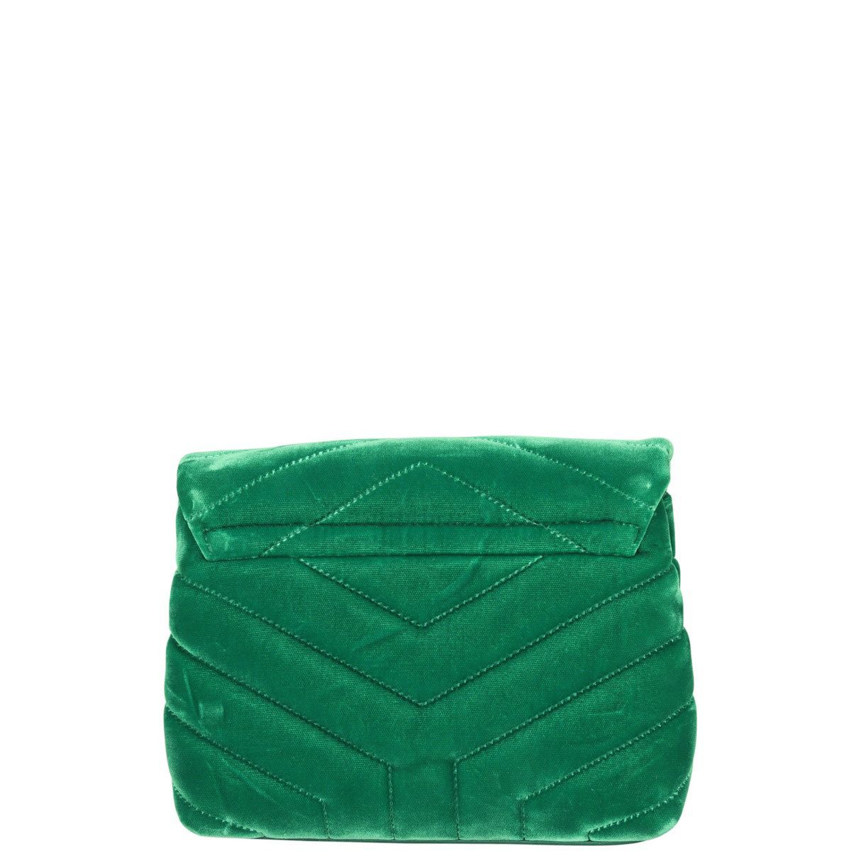 Saint laurent toy loulou velvet shoulder bag clearance