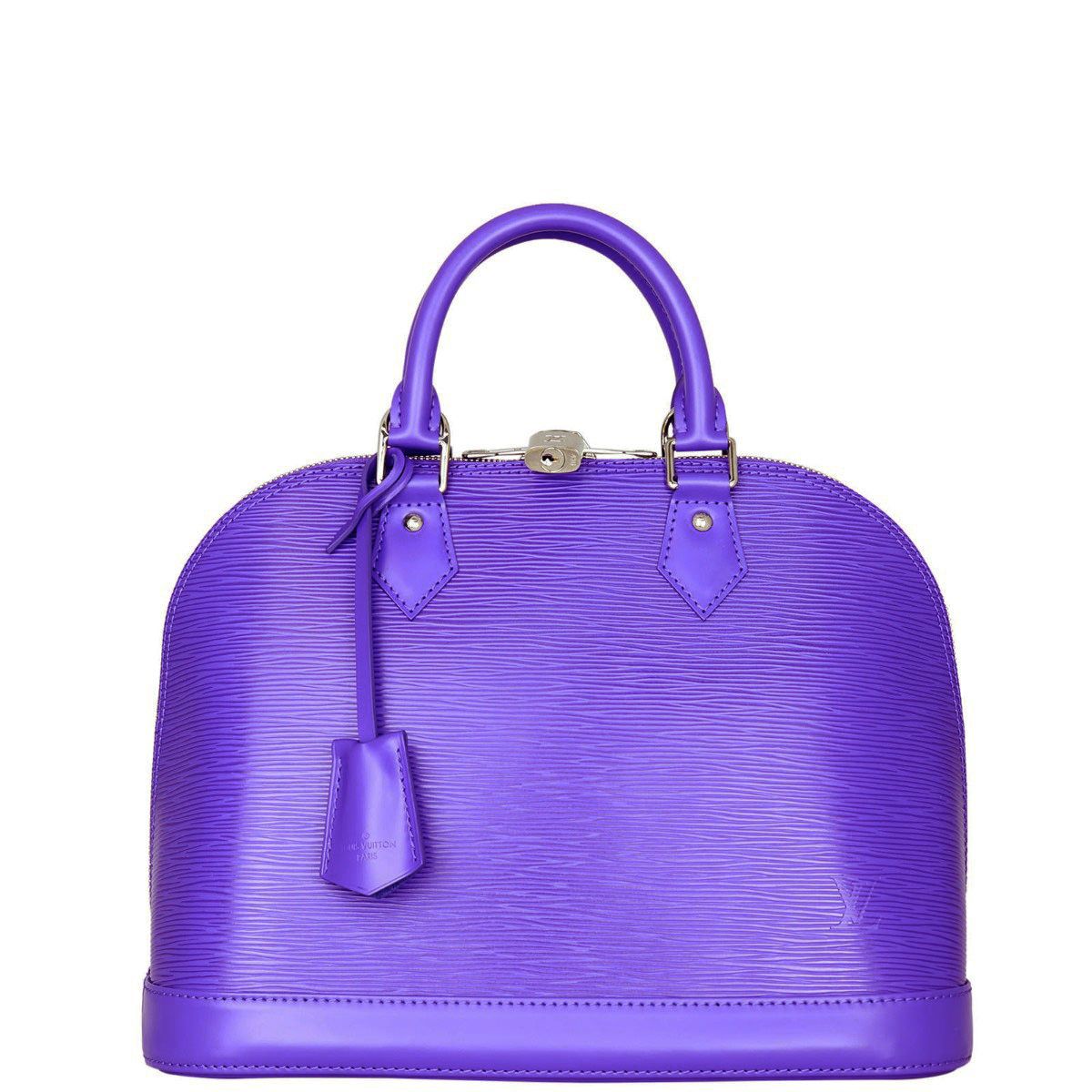 Louis Vuitton Alma PM Epi Purple SHW