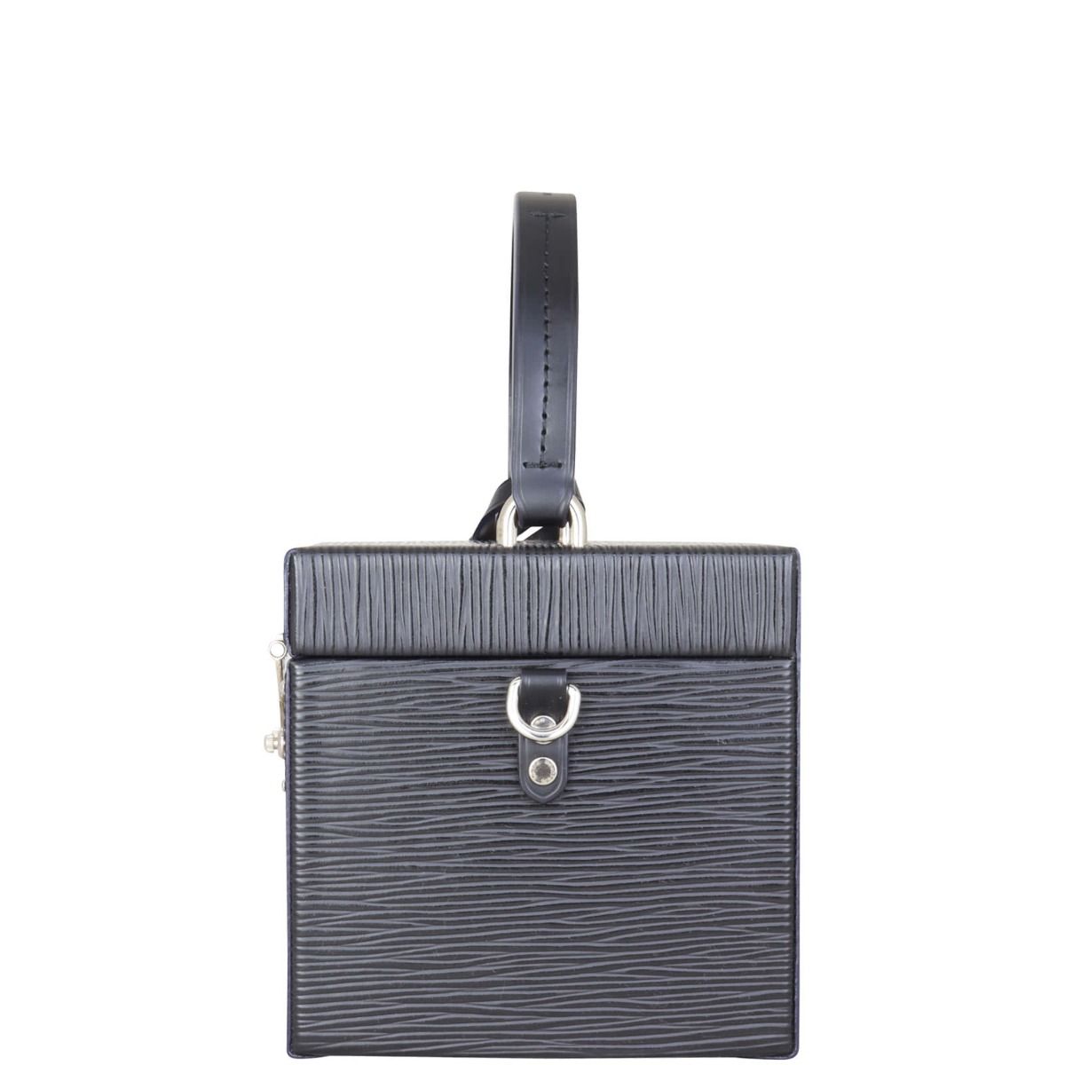 Louis Vuitton Black Epi Leather Bleecker Box