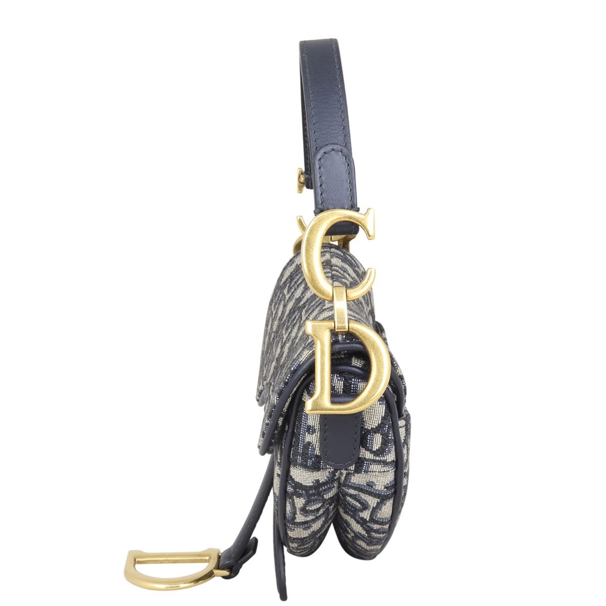 Dior Vintage Oblique Mini Saddle Bag (SHF-21371) – LuxeDH